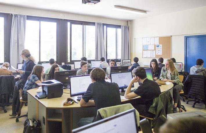 salle de cours informatique lycée de la salle rennes